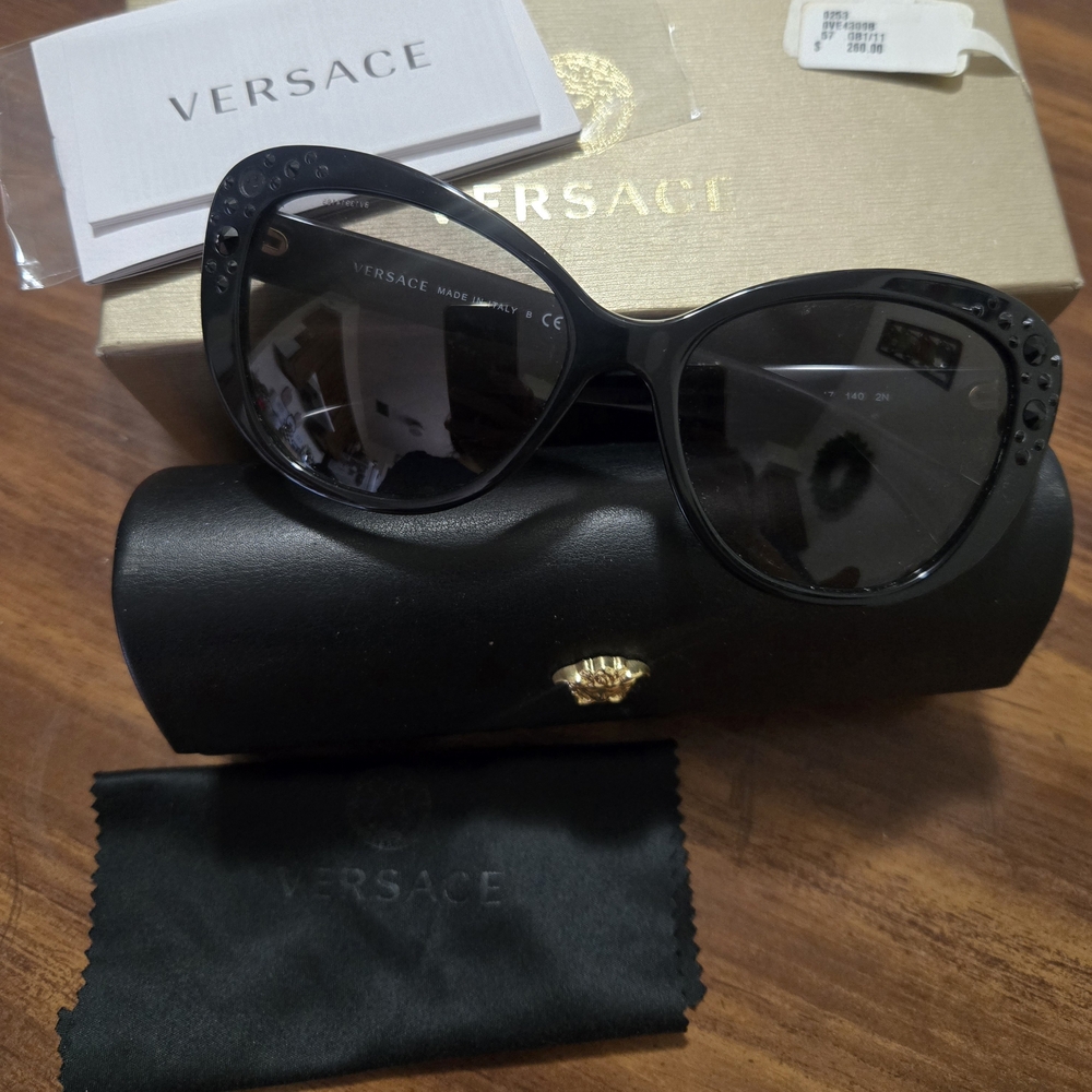 Versace Black Sunglasses